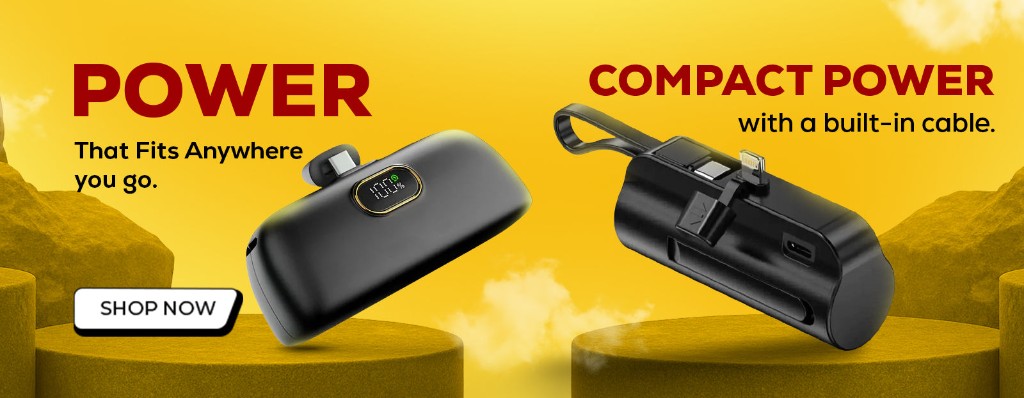 Portable power banks — power that fits anywhere