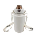 BigBro: 1000ml Stainless Steel Sturdy Vacuum Insulated Bottle with 2-Way Drinking, Leak-Proof Lid, Strap & Handle