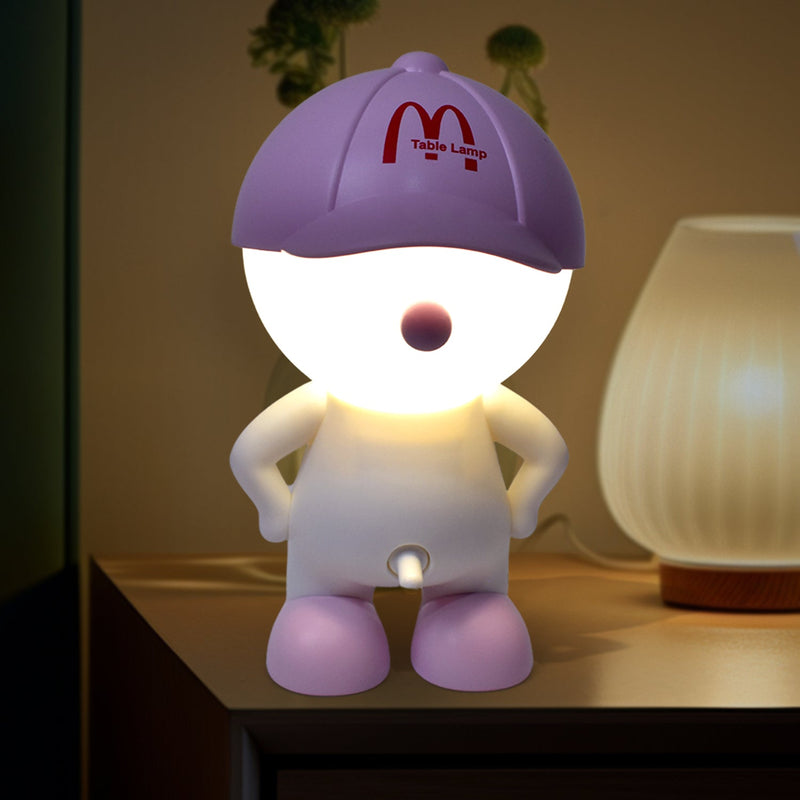 PP: Funny Cartoon LED Lamp with Type-C Charging & Adorable Design â€“ Perfect Friendship & Long-Distance Gift