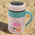 CuteSip: Smart LED Vacuum Bottle (600ml) â€“ Cute Bear Design, Temperature Display & Gift-Ready Packaging