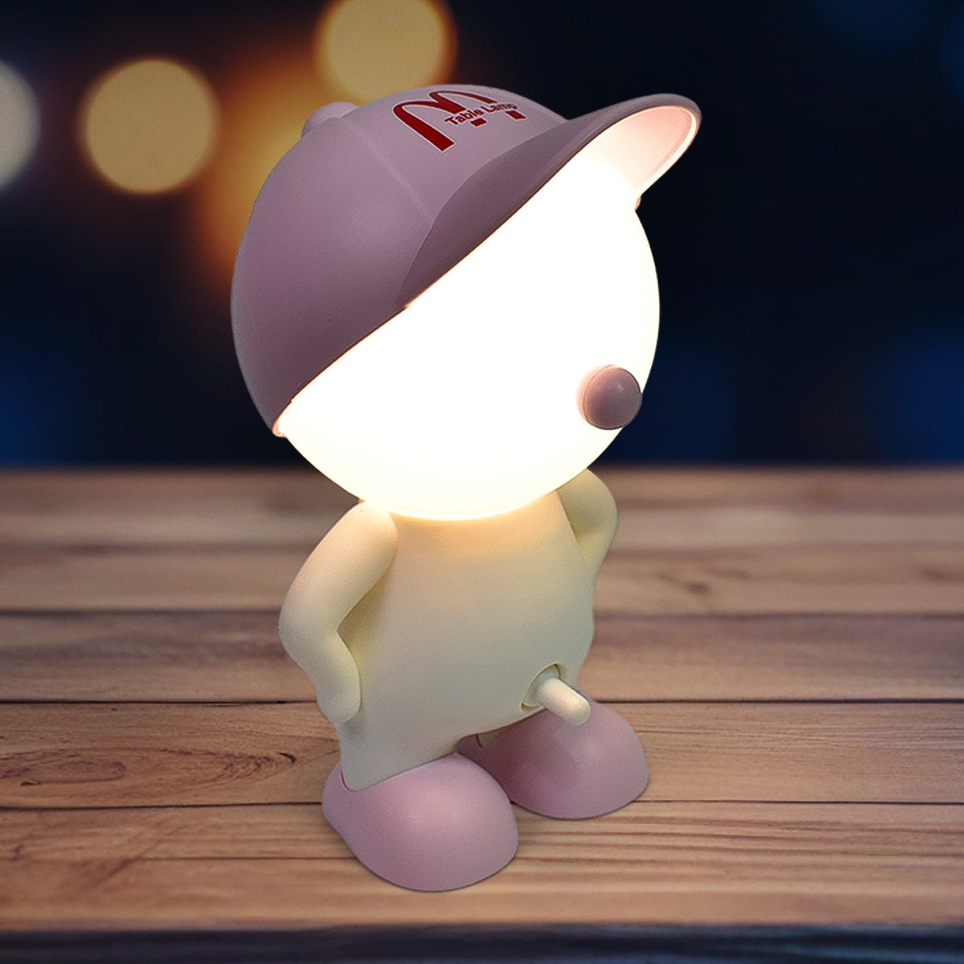 PP: Funny Cartoon LED Lamp with Type-C Charging & Adorable Design â€“ Perfect Friendship & Long-Distance Gift