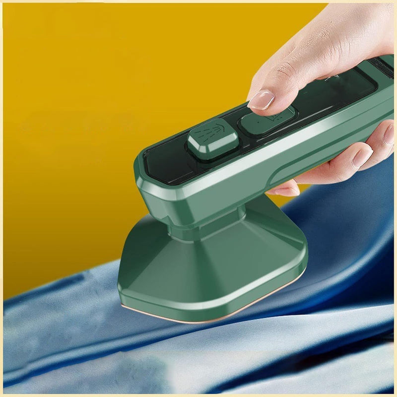 PressPal: Portable Mini Travel Iron & Steamer with Dry & Wet Pressing for Clothes â€“ 150W Compact Design for Home & Outings