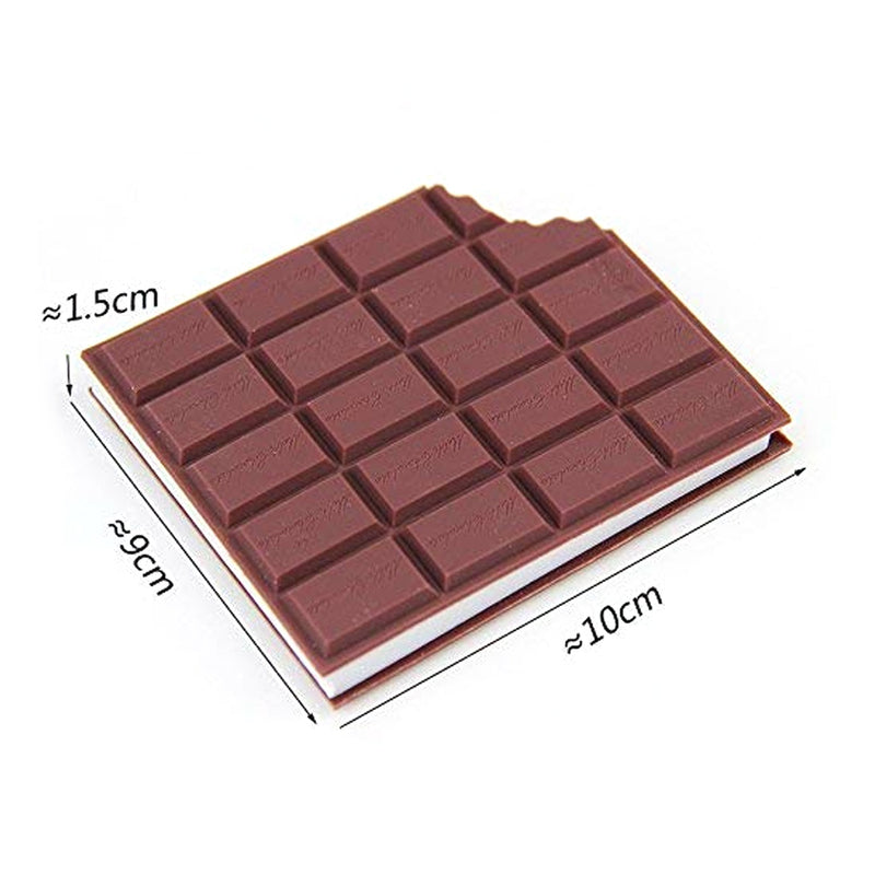 Cocolette: Chocolate-Scented Notebook Diary â€“ Real Everlasting Cocoa Fragrance, Pocket-Size Memo Book in Fun Chocolate Bar Design