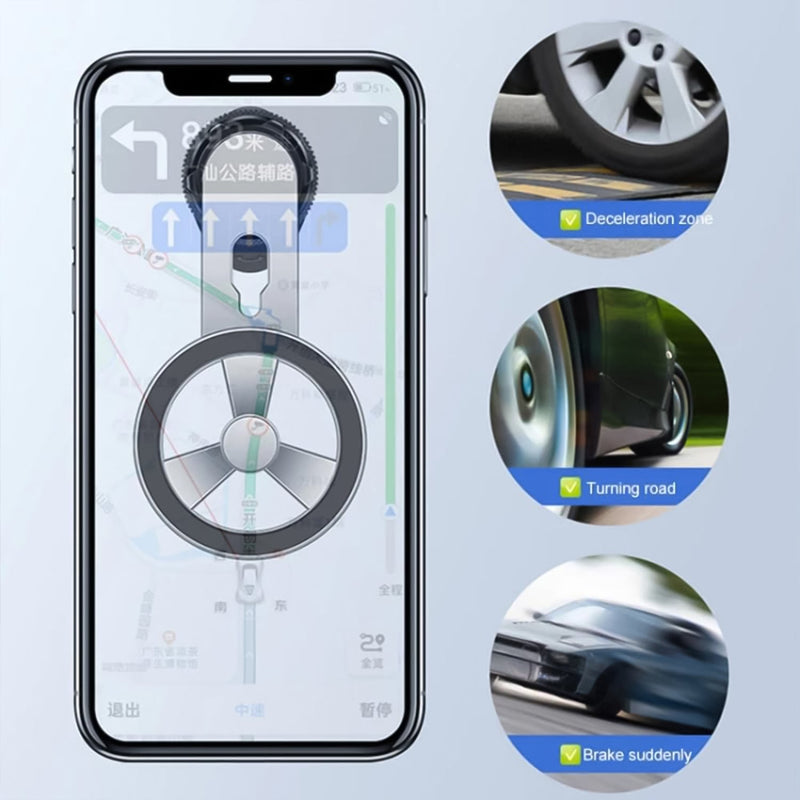 SuperMag: 360Â° Rotatable MagSafe Air Vent Phone Holder with Strong Magnetic Grip & Multi-Angle Adjustability