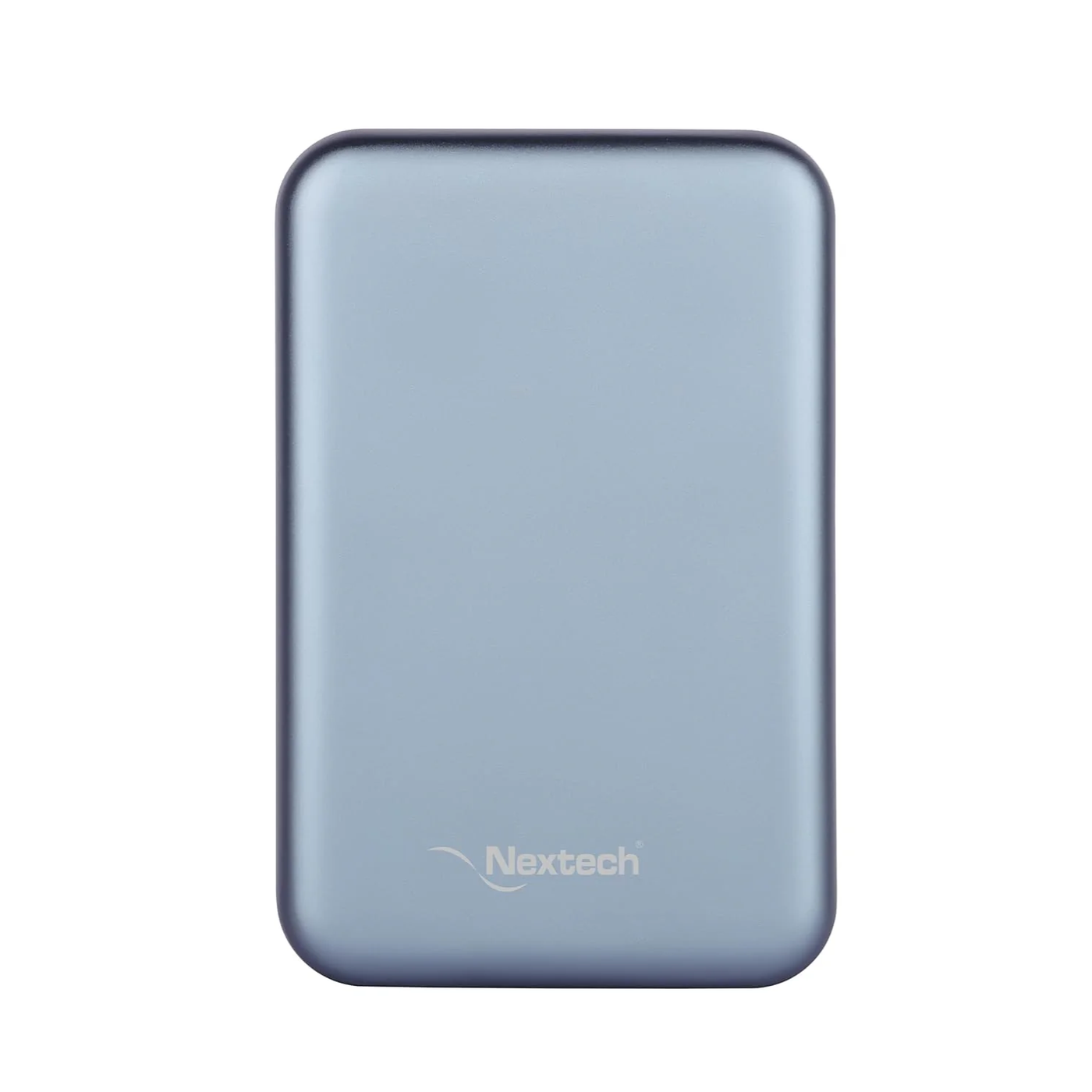 Nextech MagNxt | 10,000mAh Wireless Rapid Charge | Type-C PD | 22.5W Output | Compact, Sleek | 15W Magnetic Charging | LED Indicator | Compatible with iPhone 12 & Qi Devices | Metallic Blue