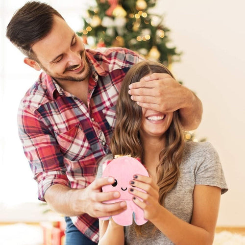 Chums: Reversible Plush Squishy Pals â€“ Soft & Cuddly Octopus Toy for Kids & Babies, Perfect Gift for Boys & Girls