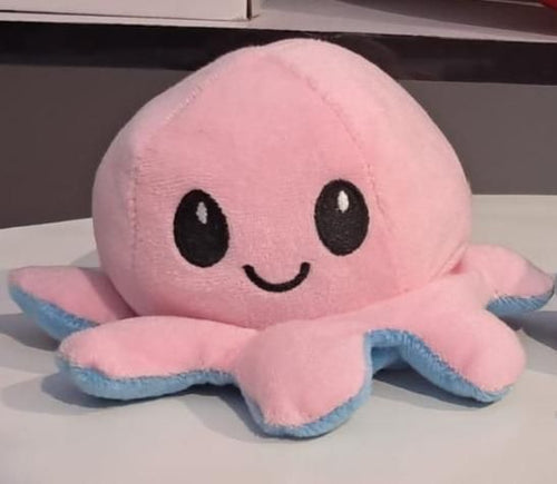 Chums: Reversible Plush Squishy Pals â€“ Soft & Cuddly Octopus Toy for Kids & Babies, Perfect Gift for Boys & Girls