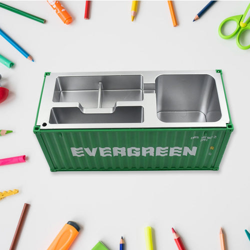 CargoHolder: Shipping Container Pen & Card Holder â€“ Unique Desk Organizer & Business Gift for Office & Home DÃ©cor