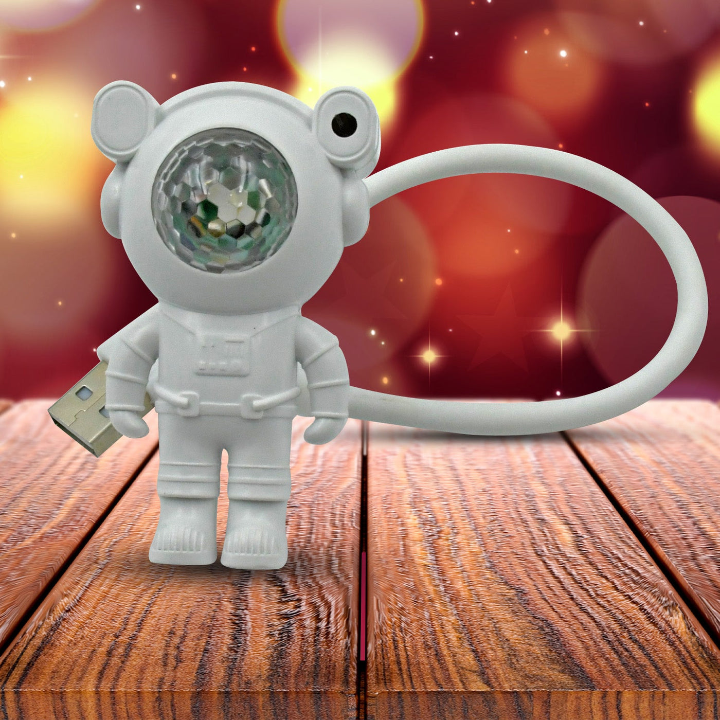AstroMini: Sound-Reactive Galaxy Light with Music Sync, USB Plug & Play with Adjustable Modes