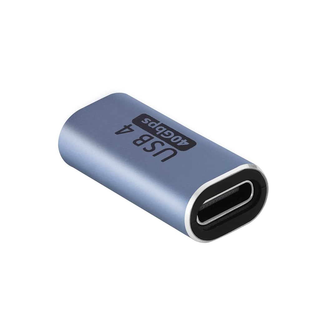 Nextech USB-C Coupler (Female to Female) â€“ Thunderbolt 4/3 & USB4 Compatible, 40Gbps Data Transfer, 100W PD Charging, 8K@60Hz Support â€“ Type-C Extension Adapter for MacBook, Windows, Docks & SSDs