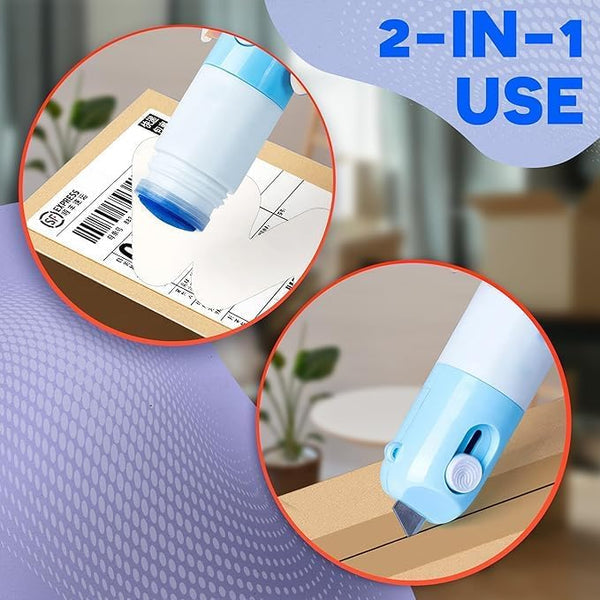 InkWipe: Thermal Paper Privacy Correction Fluid with Built-In Cutter â€“ 2-in-1 Concealer for Package Labels, Receipts & Personal Info Protection