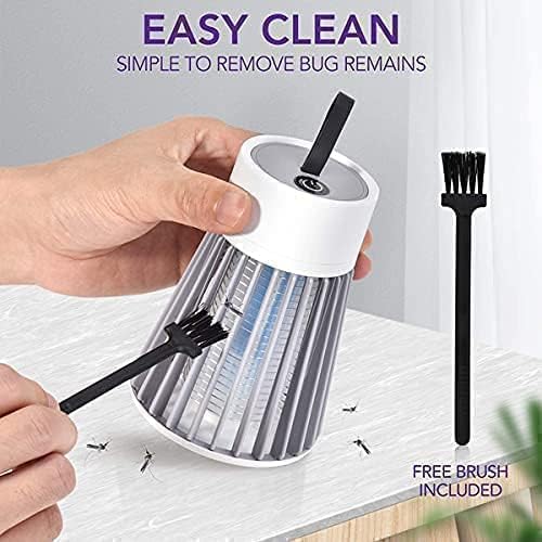 BugShield: USB-Powered Mosquito Killer Lamp with UV LED â€“ Safe & Silent Indoor Zapper for Bedrooms, Living Rooms, Patios & Outdoor Protection