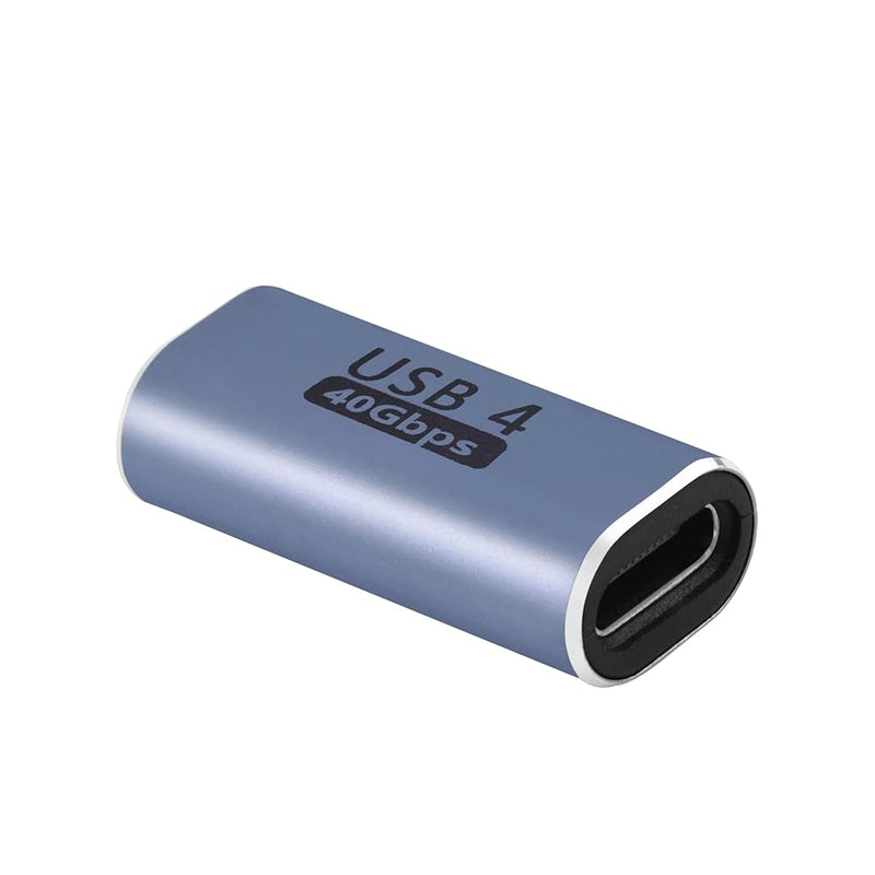Nextech USB-C Coupler (Female to Female) â€“ Thunderbolt 4/3 & USB4 Compatible, 40Gbps Data Transfer, 100W PD Charging, 8K@60Hz Support â€“ Type-C Extension Adapter for MacBook, Windows, Docks & SSDs