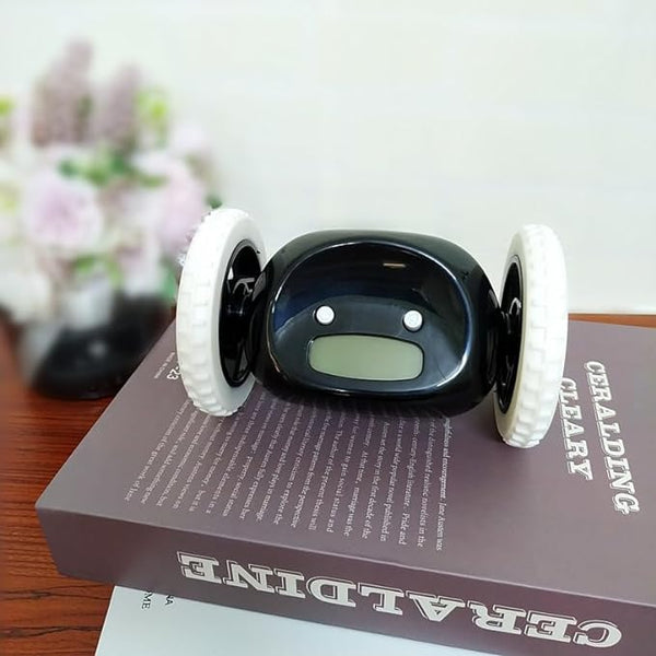 Clocky: The Runaway Alarm Clock â€“ Fun & Cute Rolling Alarm for Heavy Sleepers with Loud Snooze & LED Display