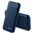 Nextech Slender PDQC 22.5W | 10000mAh | Made in India | Fast Charging | Ultra Slim Power Bank | Type-C PD & QC 3.0 USB Output | Compatible with Smartphones, iPhone, Android | BLUE