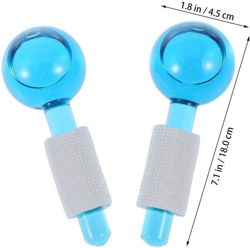 CoolPods: Ice Globes for Facial Massage & Skin Care â€“ Soothing Cryotherapy Rollers for Puffiness, Wrinkles & Eye Circles