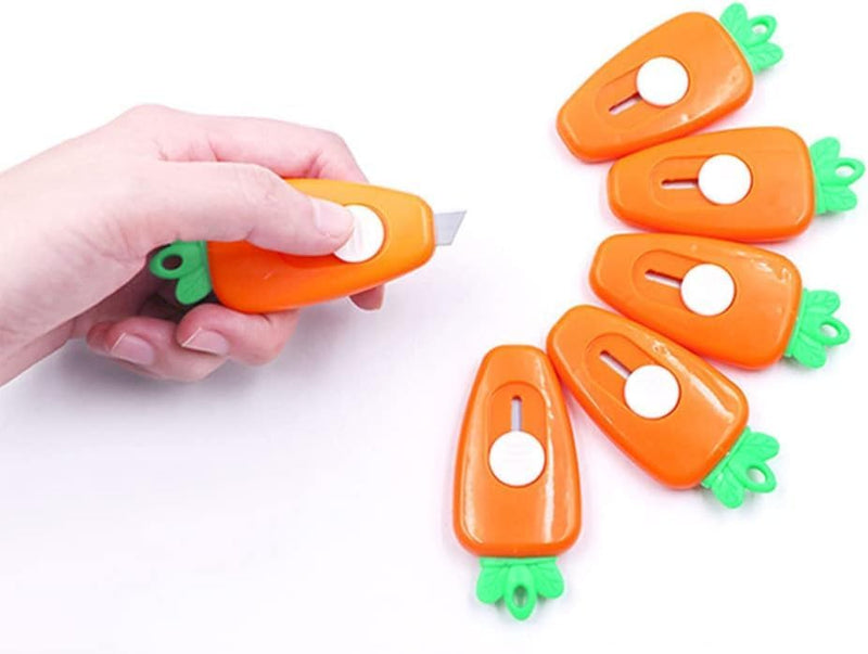 Unbox: Adorable Mini Retractable Box Cutter Set (Pack of 3) â€“ Cute & Portable Utility Knife for Unboxing & Everyday Use