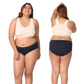 Period Panty for Plus Size Women | Hipster Fit Leakproof Panty for Periods | for School, Travel & Work | Low to Medium Flow | Use with Pad | Pack of 2