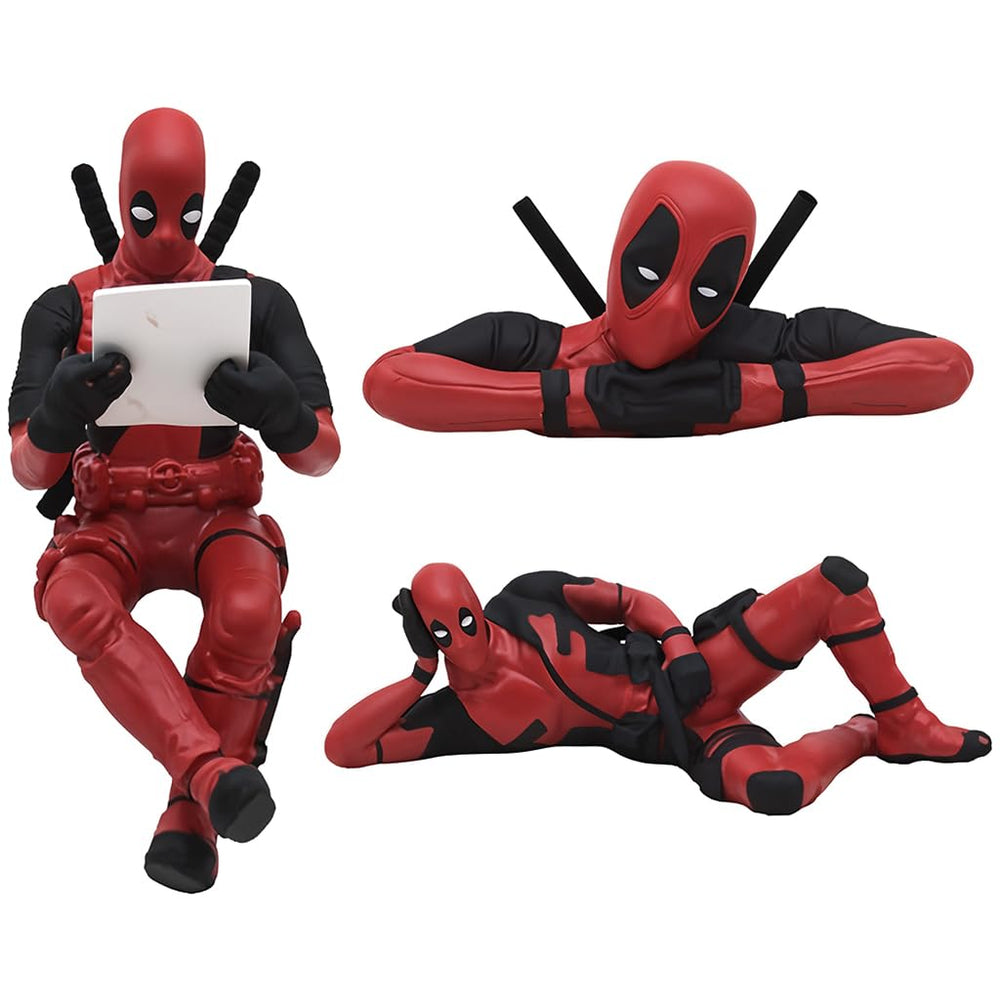 Irresponsible: Set of 3 Deadpool Figurine for Car Dashboard & Desk, Collectible Statues for Fun Home DÃ©cor, Office Tables & Car Interior Accessories