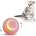 Pounce: Interactive LED Cat Toy Ball with 360Â° Rotating Motion, Smart Obstacle Avoidance & Rechargeable Design