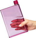 SlimSip: Ultra-Slim A5 Memo Bottle (420ml) â€“ BPA-Free Flat Water Bottle for Easy Carry in Bags & Backpacks