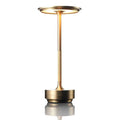 CosmicGlow: Rechargeable Super Premium Cordless LED Table Lamp, Heavy Metal Portable Lamp with Touch Sensor, Stepless Dimming & for Bedroom, Nightstand & CafÃ© Ambience
