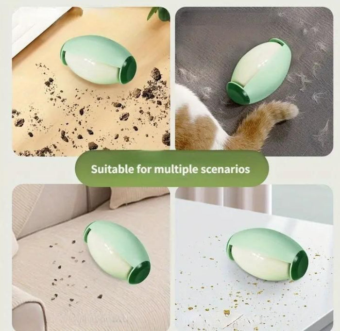 Slimy: Portable Silicone Lint Roller â€“ Reusable, Washable & Super Sticky for Pet Hair, Clothes & Travel Use
