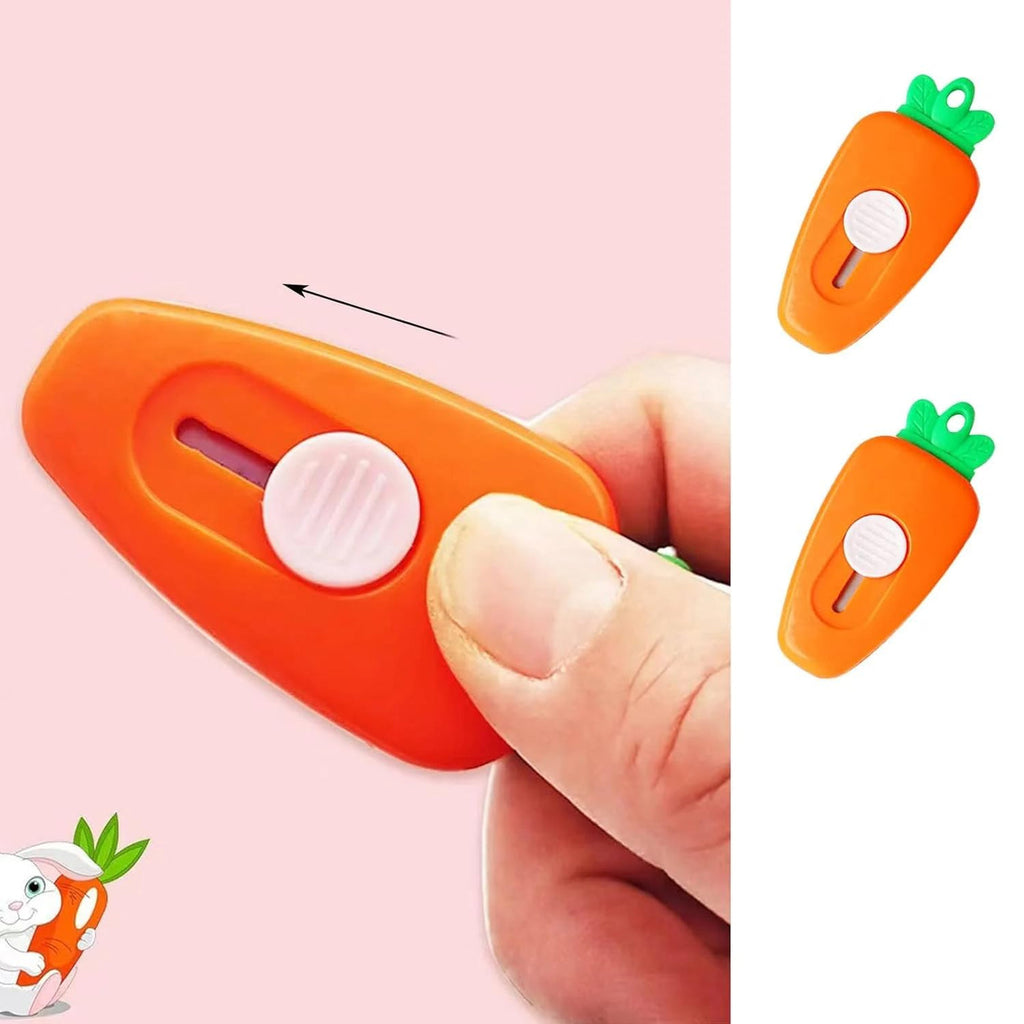Unbox: Adorable Mini Retractable Box Cutter Set (Pack of 3) â€“ Cute & Portable Utility Knife for Unboxing & Everyday Use