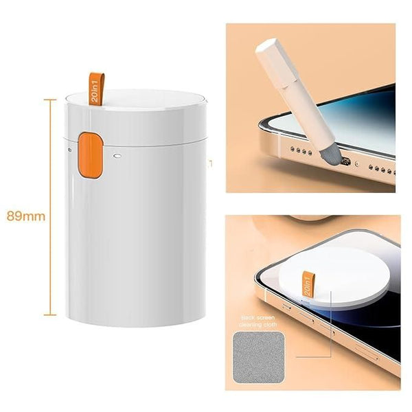CleanPro: 20-in-1 Electronic Gadget Cleaning Tool & Multipurpose Device Cleaner for Laptops, Macbooks, Smartphones, Keyboards, Gaming PC & AirPods