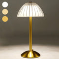 Domiq: Cordless Rechargeable LED Table Lamp, Touch Dimmer, Soft Glow, Portable for Dining, Bedroom, Desk & Outdoor Use