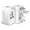 PlugGo: Universal Travel Adapter with USB, All-in-One International Plug Adapter for Charging & Appliances Compact Worldwide Adapter for Travel