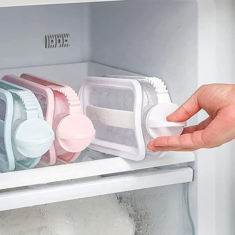 Frostee: 2-in-1 Ice Ball Maker Bottle with 17 Grids â€“ Portable Freezer Kettle & Water Jug for Cocktails, Juice, Coffee, Whiskey & Cold Beverages