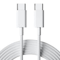 Nylo: USB-C to USB-C Fast Charging Data Cable, Nylon Braided Cable with PD Fast Charge, Data Sync for iPhone 16/16e/15 Series, MacBook & USB-C Devices