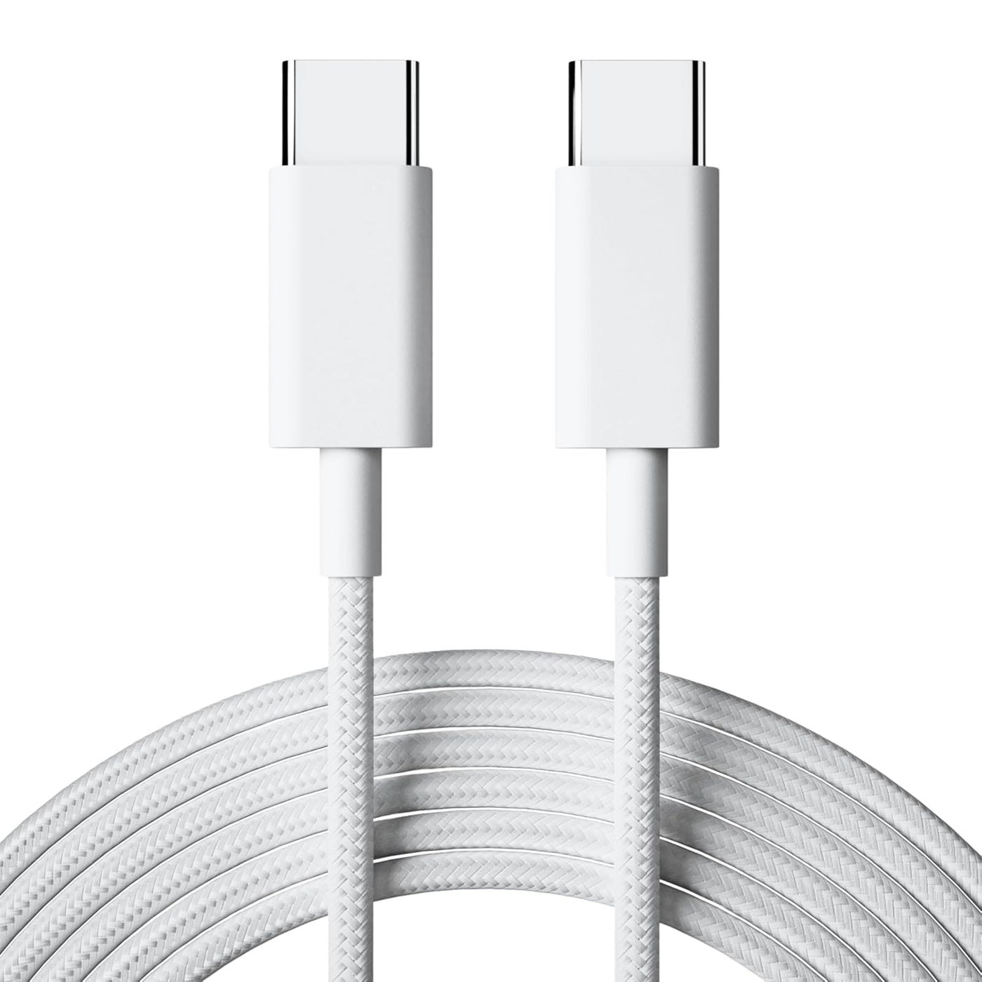 Nylo: USB-C to USB-C Fast Charging Data Cable, Nylon Braided Cable with PD Fast Charge, Data Sync for iPhone 16/16e/15 Series, MacBook & USB-C Devices