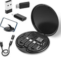 Companion: All-in-One USB Travel & Tech Charging Kit â€“ 60W Fast Charging Cable Set with Type-C, Lightning & Micro USB, Built-in Mobile Stand