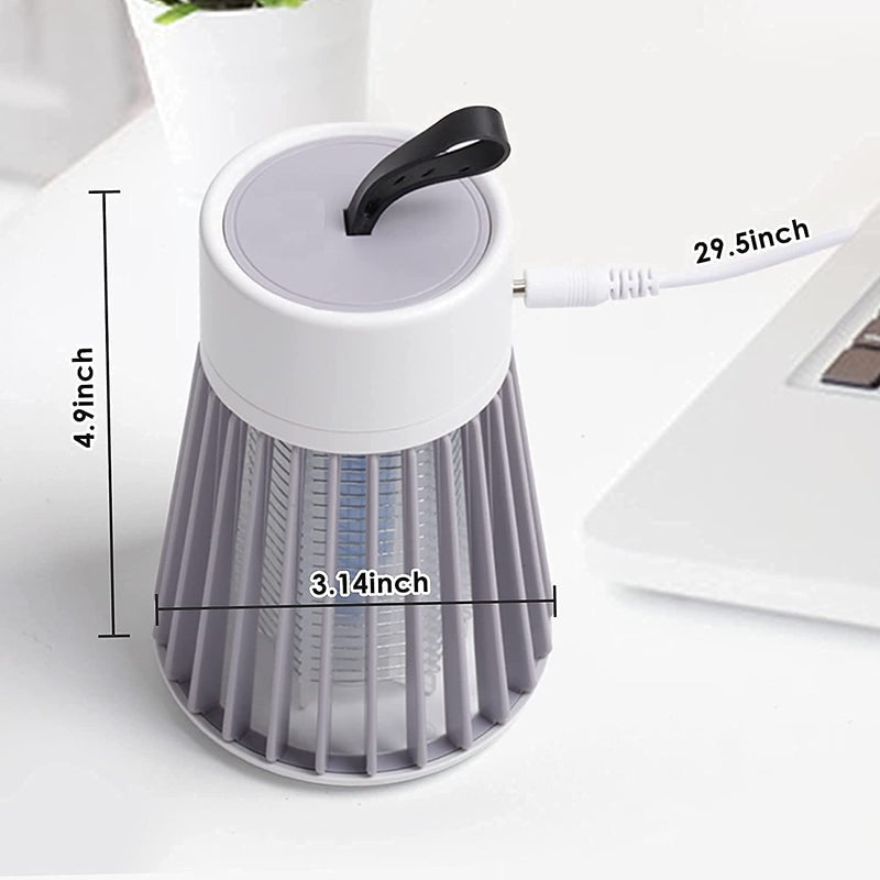 BugShield: USB-Powered Mosquito Killer Lamp with UV LED â€“ Safe & Silent Indoor Zapper for Bedrooms, Living Rooms, Patios & Outdoor Protection