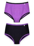 Period Underwear | Indiaâ€™s 1st Period Panty Made with Bamboo Cotton | 8Hr Absorption | No Leaks, No Stains | Odour-Free, High Waist, Full Coverage