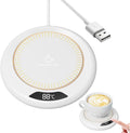 Warmy: USB-Powered Coffee Mug Warmer with LCD Display for Keeping Your Beverages Hot & Ready