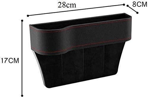 CarPocket: PU Leather Car Seat Gap Organizer with Bottle & Cup Holder, Storage for Phones, Keys, Cards & Coins â€“ Space Saving Catcher