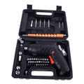 ToolKit: Cordless Electric Screwdriver Kit (47-Piece Set), 4.2V Rechargeable Portable Drill with USB Charging, 3.2Nm Torque for Home Repair & DIY