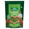 Premium Pumpkin Seeds | Source of Iron & Zinc | Handpicked Seeds| Resealable Pack | 200g