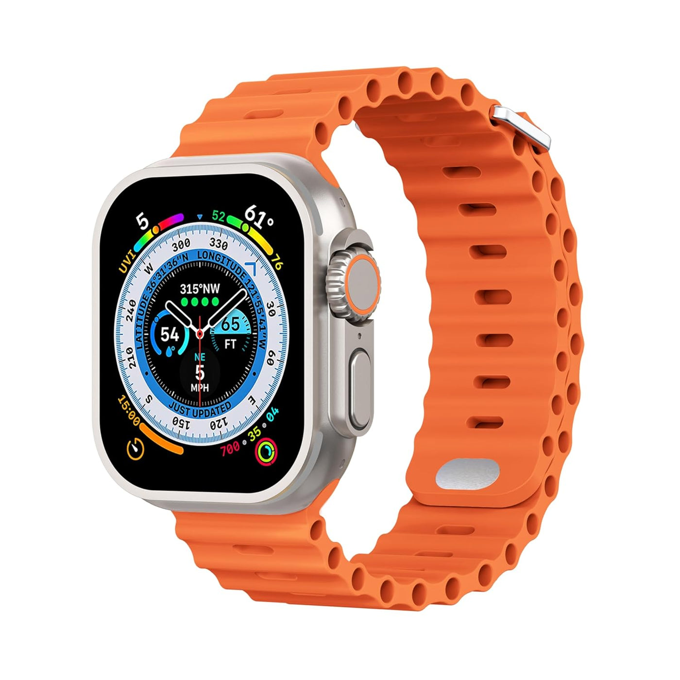ApexX: 1.99" Affordable Bluetooth Calling Smartwatch with Magnetic Wireless Charging