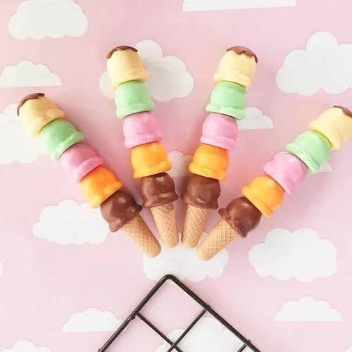 Shweet: Ice Cream-Themed Stackable Highlighter Set â€“ Fun & Colorful Mini Markers for Kids, DIY & Art Projects