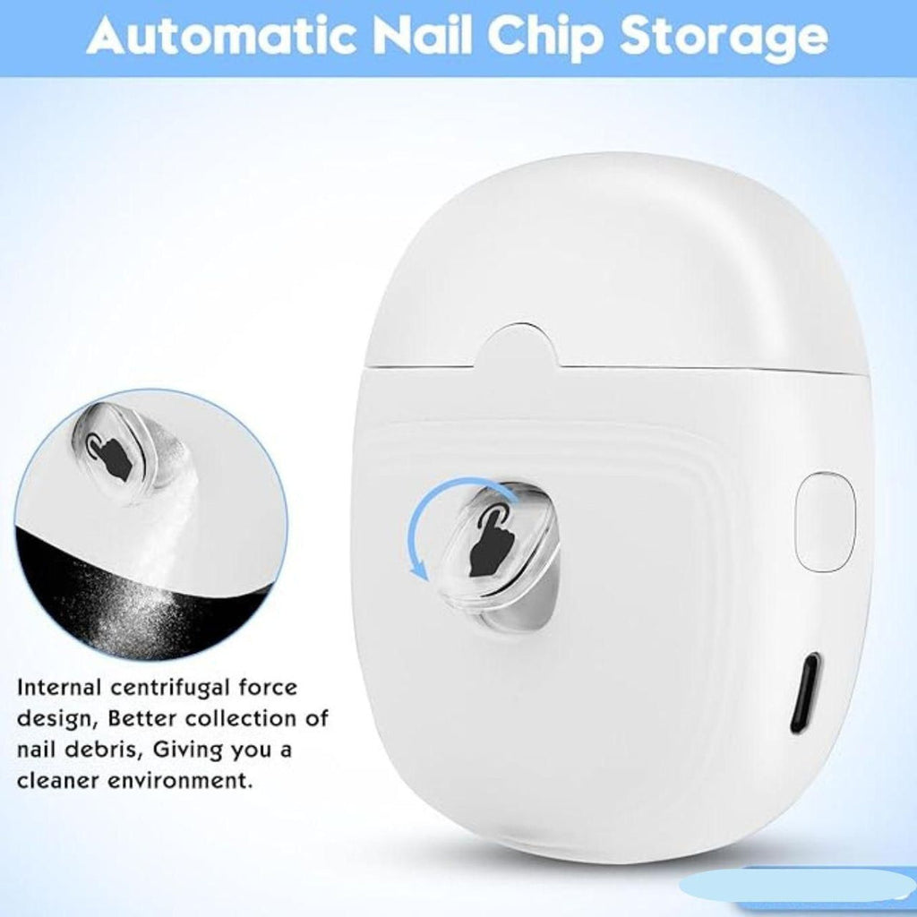 ClipEase: Rechargeable Electric Nail Clipper â€“ Automatic & Cordless Nail Trimmer for Kids, Elderly & Easy Grooming