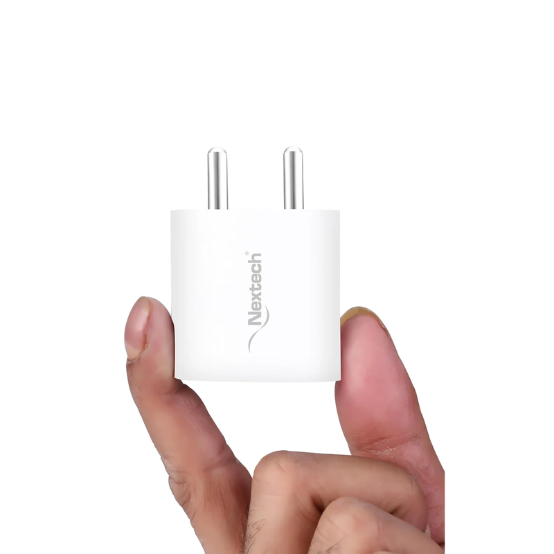 Nextech 20W PD 3.0 Type-C Charger with Type-C to Type-C 1 Meter Cable Compatible with Android & iPhone 14/13,13/12/11/X & Pro, Max Series & Other Type C Enabled Devices