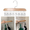 HookNest: 8-in-1 Multi-Purpose Hanger for Ties, Belts & Clothes â€“ Space-Saving & Sturdy Design