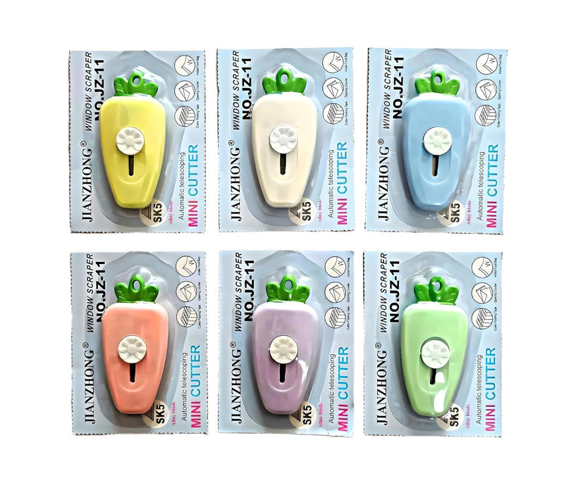 Unbox: Adorable Mini Retractable Box Cutter Set (Pack of 3) â€“ Cute & Portable Utility Knife for Unboxing & Everyday Use