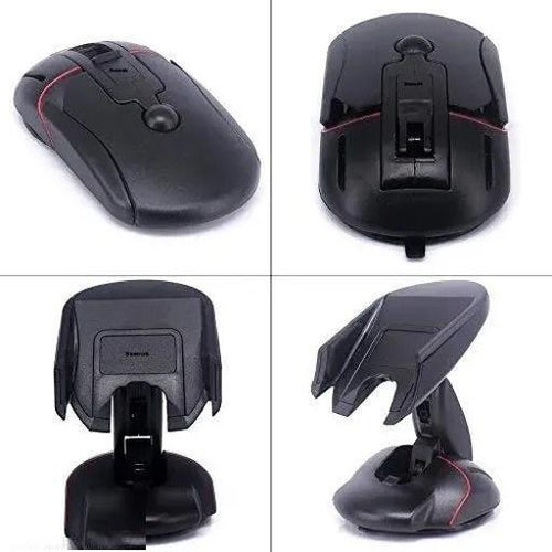 Transform: Multifunctional Foldable Car Mobile Holder with One-Button Release & Dashboard Mount