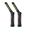 WorkLight: Rechargeable LED Work Light with Magnetic Base & 360Â° Folding Design, 5 Lighting Modes, Hook & Portable Torch for Car Repair, Camping & Emergency Use