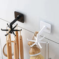 SpinHook: 360Â° Rotating Hook for Kitchen Organization (Pack of 2)
